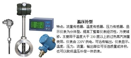 壓縮機(jī)流量計溫壓補(bǔ)償型產(chǎn)品特點圖